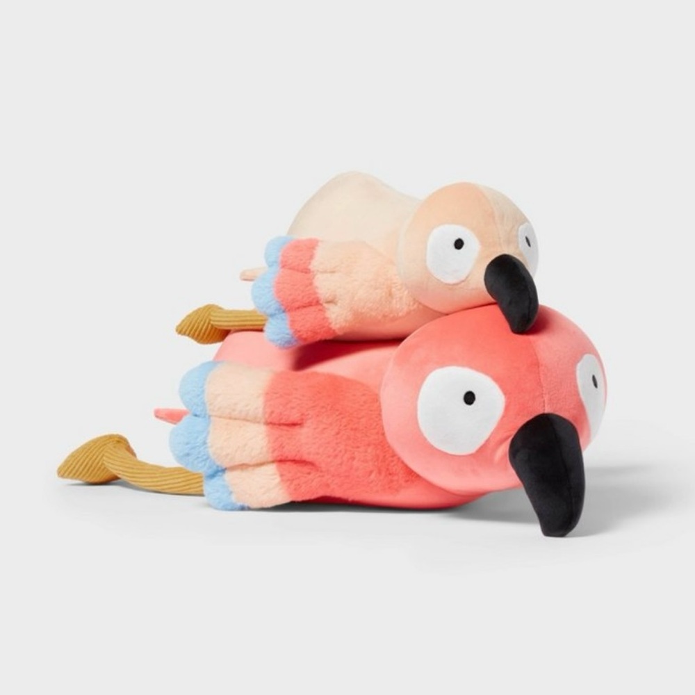 NWT PARROT (mom and baby) Weighted Plush - Target Pillowfort New!